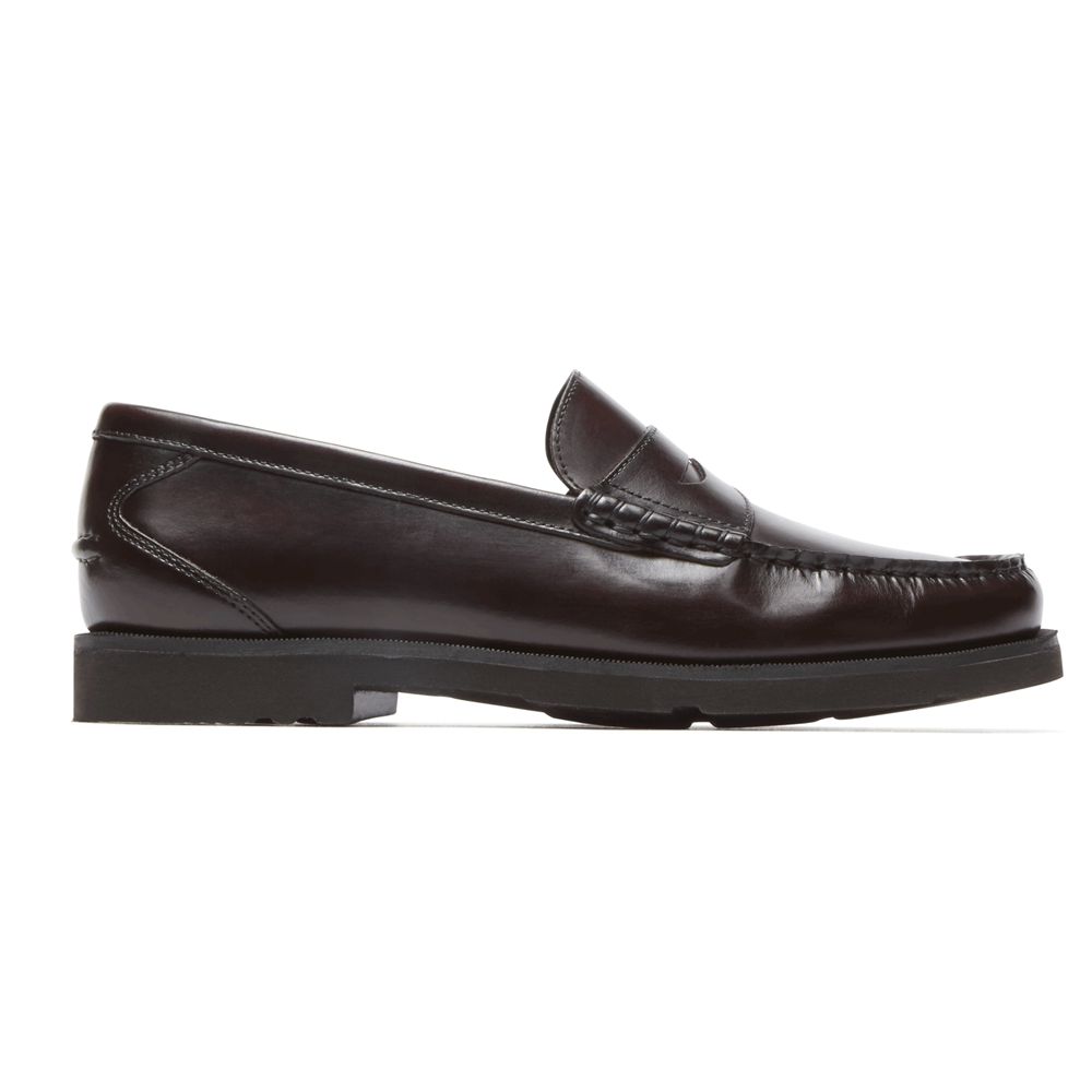 Mocassini Rockport Uomo - Modern Prep Penny - Bordeaux - NCWEZTF-36